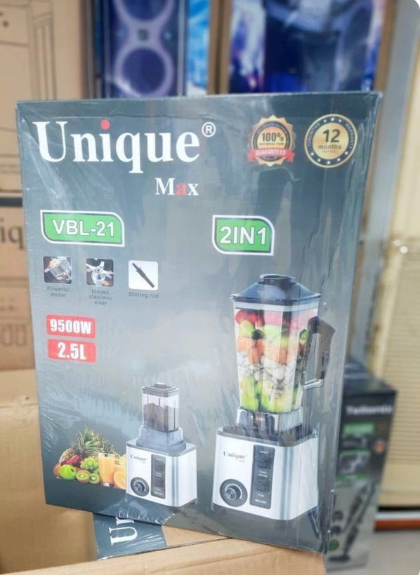 مخلوط کن و آسیاب یونیک مکس VBL-21 - Unique Max VBL-21 2IN1 Blender