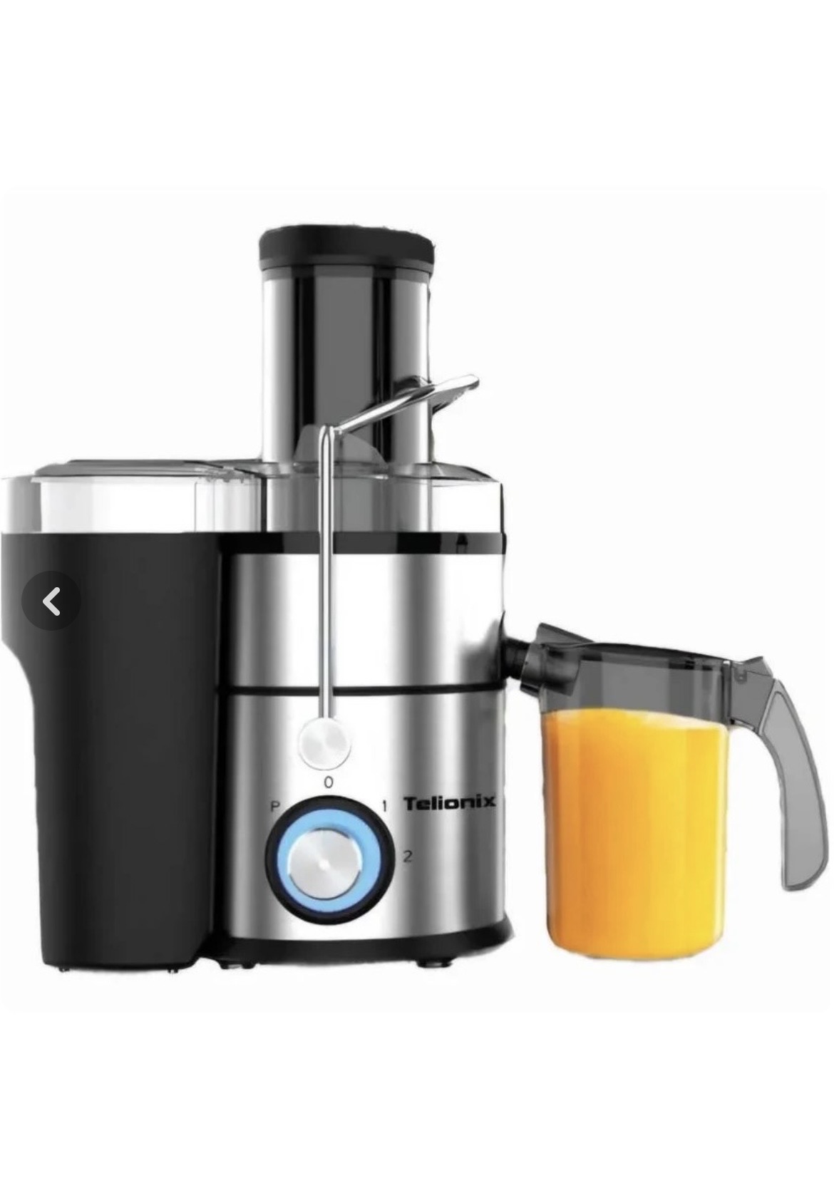 آبمیوه گیری تک کاره تلیونیکس مدل TJE3729