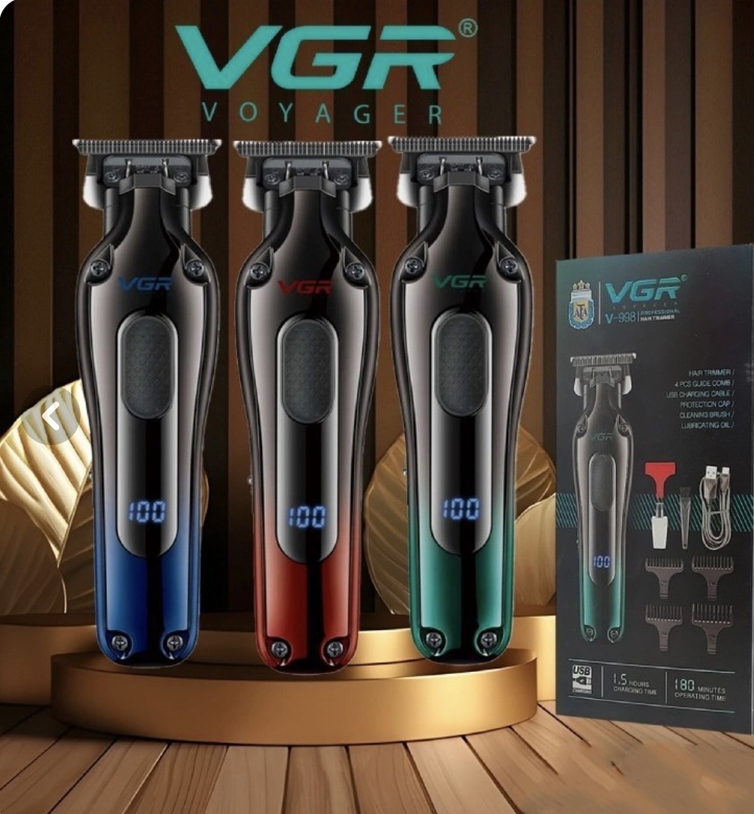 ماشین اصلاح سر و صورت وی جی آر مدل V-998