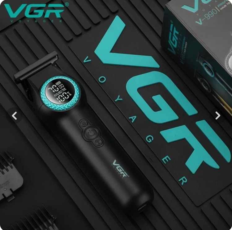ماشین اصلاح وی جی آر مدل V-990 با تیغه سرامیک و برش مستقیم
