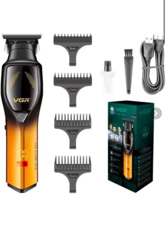 ماشین اصلاح وی جی آر مدل V-187 با تیغه سرامیک و برش مستقیم